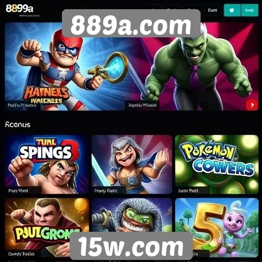 Análise das principais categorias de jogos no 889a.com