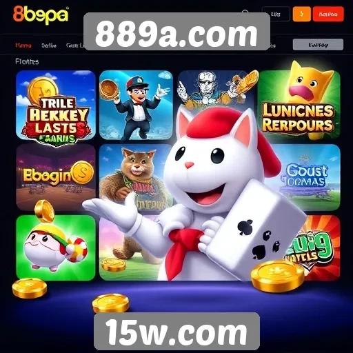 Novidades de jogos no site 889a.com